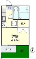 シャンテメゾン上大岡の物件間取画像